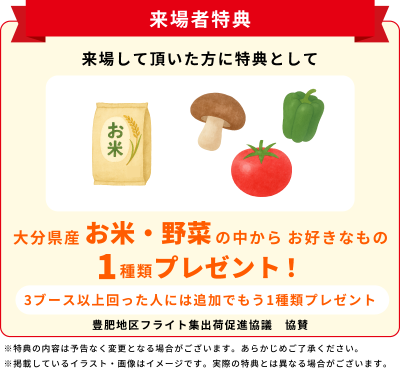 参加特典