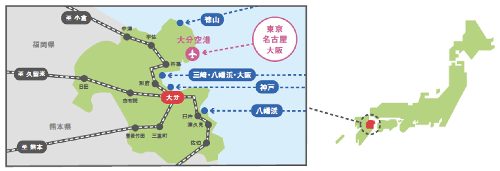 大分県マップ